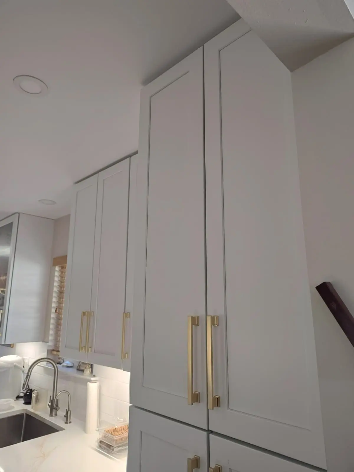 Brico Handyman Project Showcase Cabinet Installation